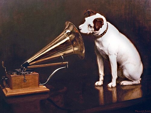 His Master's Voice, 1899, Francis Barraud