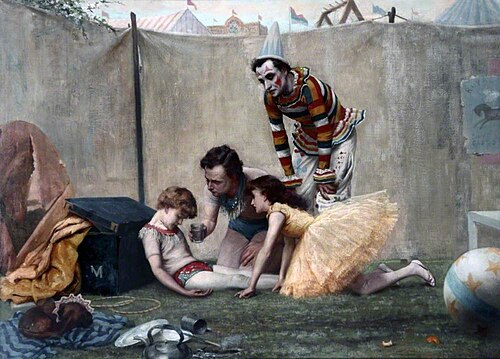 An Encore Too Many, 1887, Francis Barraud