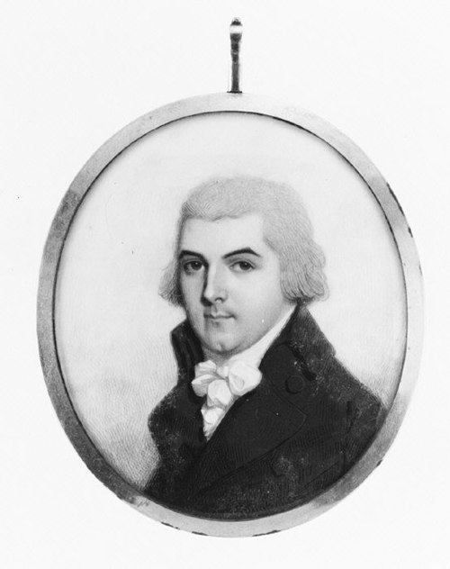 Portrait d'homme, 1790, John Barry