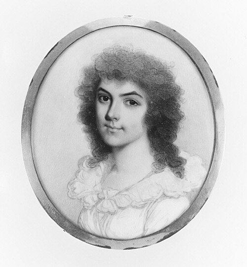 Portrait de femme, 1790, John Barry