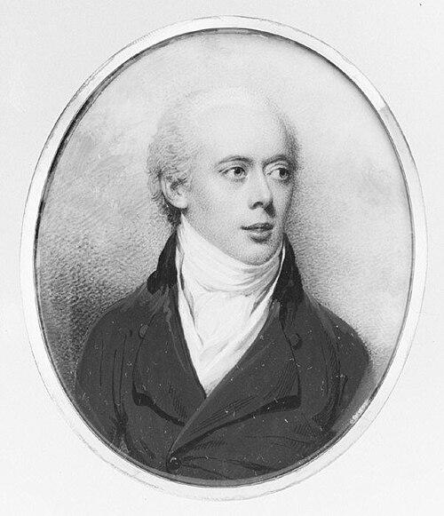 Portrait of a Man, Said to Be Mr. Fitzgerald, 1799, William Wood