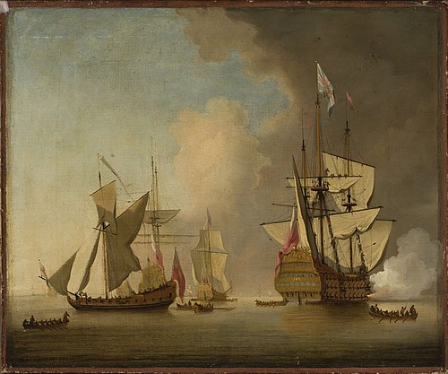 Ships on the sea, , Peter Monamy