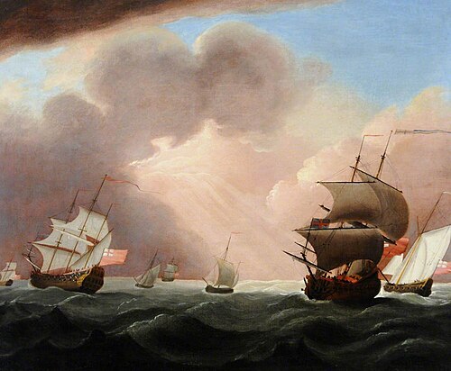 Shipping in a Choppy Sea, , Peter Monamy