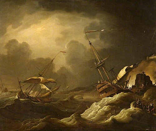 Shipwreck, , Peter Monamy