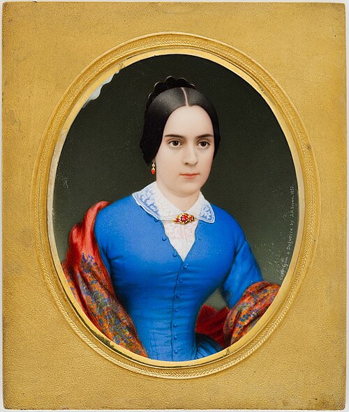 Woman in a Blue Dress, 1852, John Henry Brown