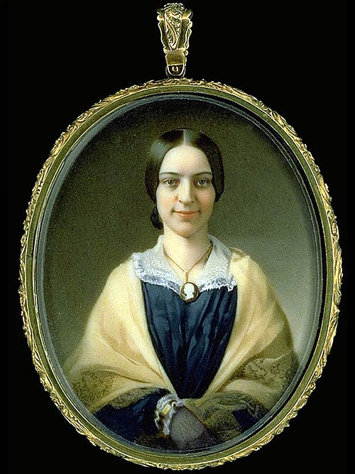 Mrs. John Willis Ellis (Mary White), 1846, John Henry Brown