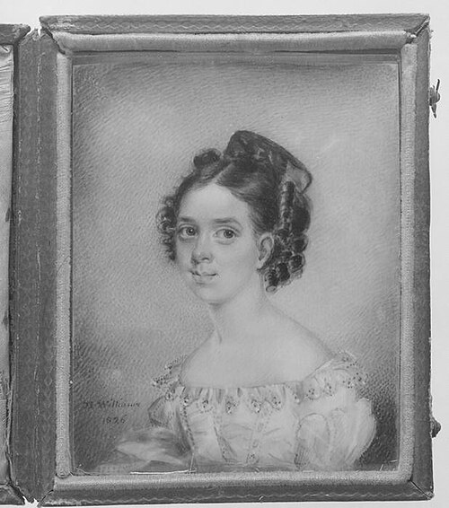 Portrait of a Lady, 1826, Henry Williams