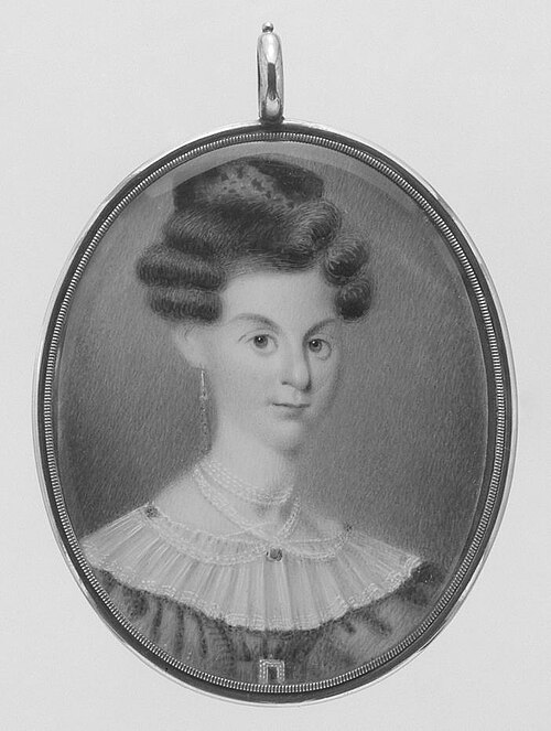 Louisa W. Dixon, 1833, William Lewis