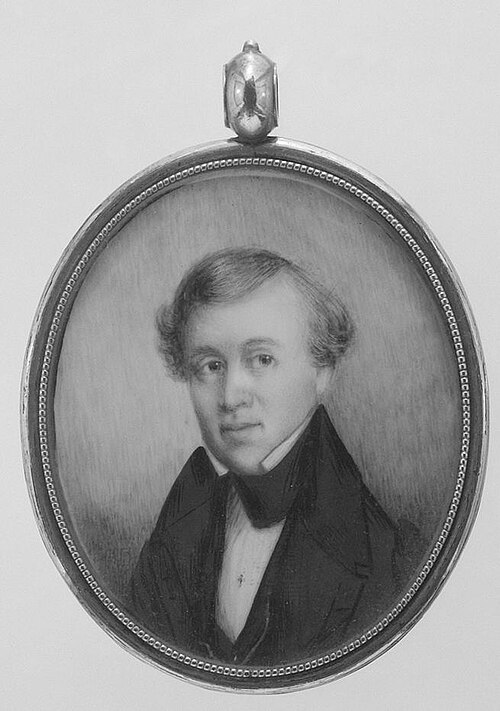 Portrait of a Gentleman, 1835, William Lewis
