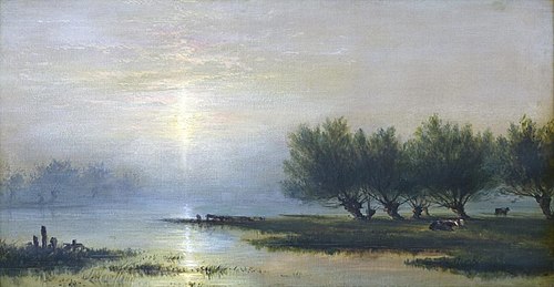On Maurice River, New Jersey, 1873, James Hamilton