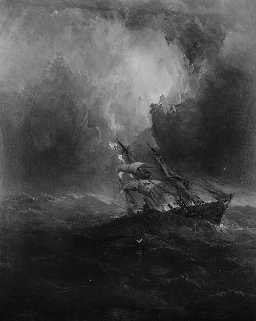 Foundering, 1863, James Hamilton