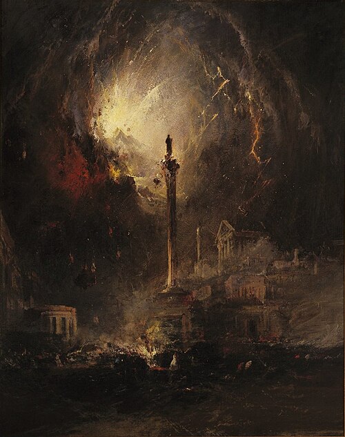 The Last Days of Pompeii, 1864, James Hamilton