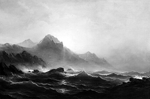 Seascape, 1865, James Hamilton