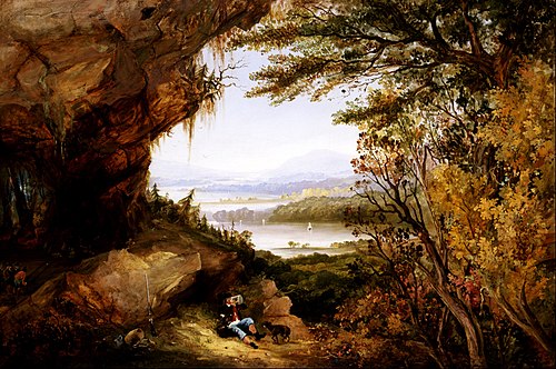 Scene on the Hudson (Rip Van Winkle), 1845, James Hamilton