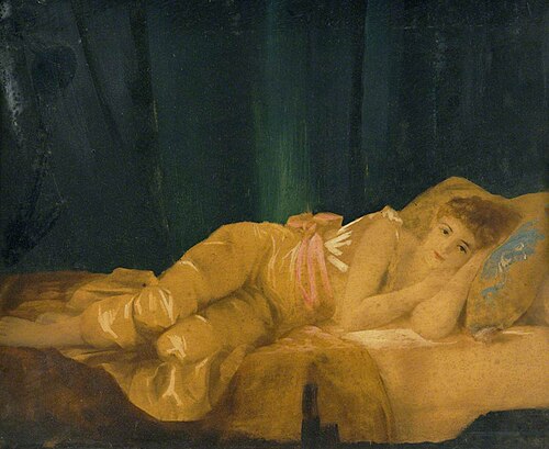 Woman in Repose, , Paul Prosper Tillier