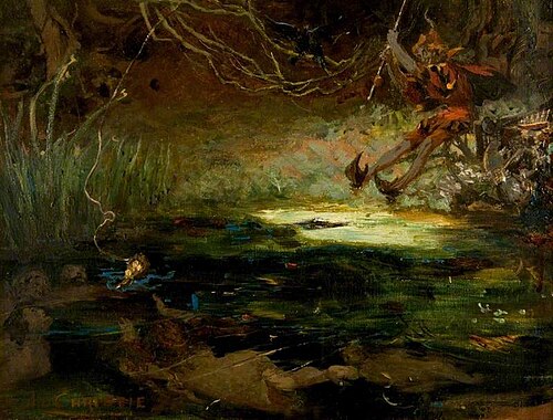 The Red Fisherman, 1893, James Elder Christie