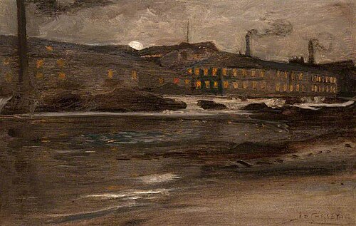 Anchor Mills, across the Hammils, , James Elder Christie