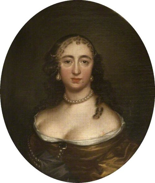 Portrait of a Lady Wearing a Golden Brown Dress, 1650, Simon Verelst