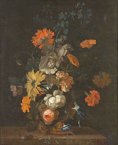 Bloemstilleven, 1730, Simon Verelst