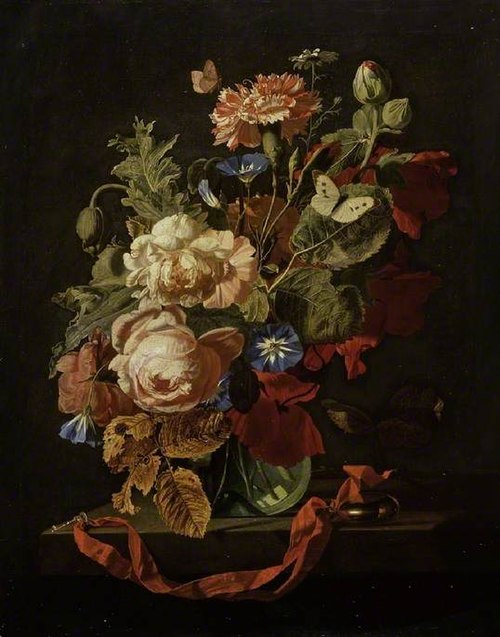 A Vase of Flowers, 1669, Simon Verelst