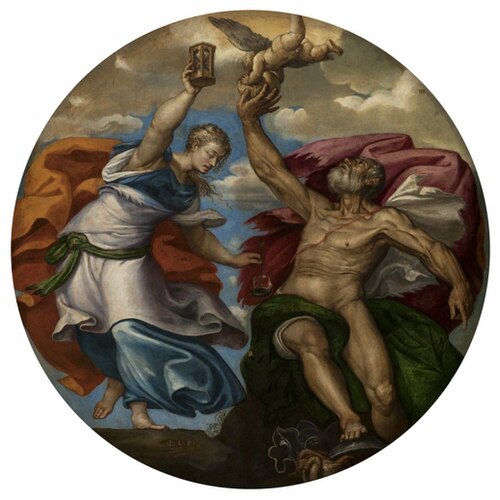 Vigil, fasting, patience & other things that followers of virtue seek, , Giulio Licinio