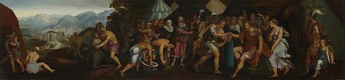 The Continence of Scipio, 1565, Giulio Licinio