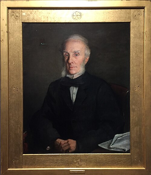 The Reverend William Gaskell, 1879, Annie Swynnerton