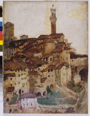 Assisi, 1900, Annie Swynnerton