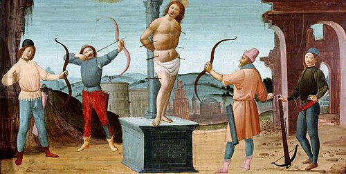 The Martyrdom of Saint Sebastian, , Bartolomeo di Giovanni