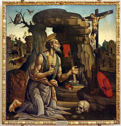Saint Jerome the Penitent, 1487, Bartolomeo di Giovanni