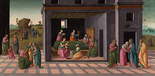 Scenes from the Life of Saint John the Baptist, 1590, Bartolomeo di Giovanni