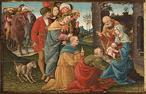The Adoration of the Magi, 1480, Bartolomeo di Giovanni