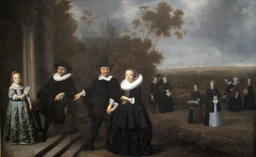 The Burgomaster's Family, 1640, Gerard Donck