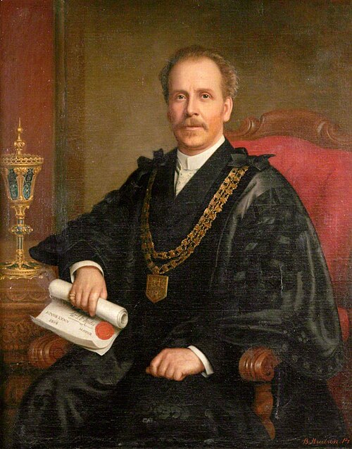 William S. V. Miles, Mayor, 1894, Benjamin Hudson