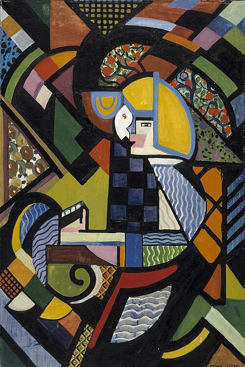 Daughter in a Rocker, 1917, Henry Lyman Saÿen