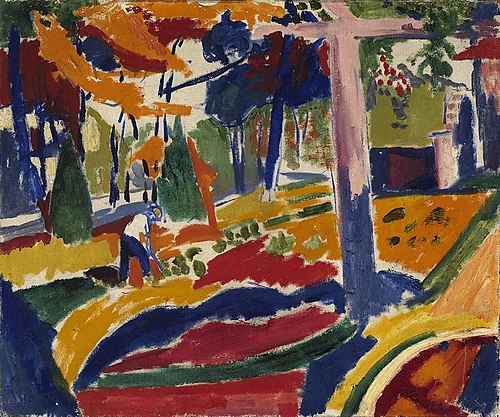 Garden, 1915, Henry Lyman Saÿen