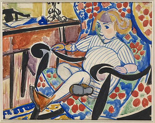 Gouache, 1916, Henry Lyman Saÿen
