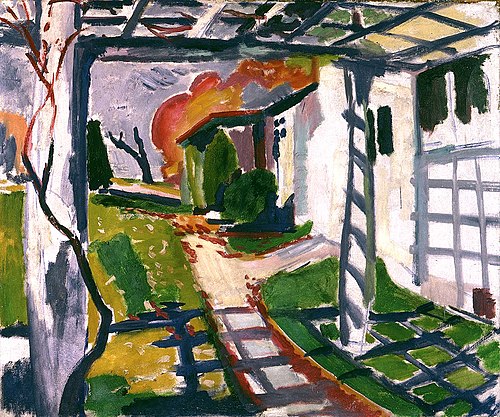 Grape Arbor, 1915, Henry Lyman Saÿen