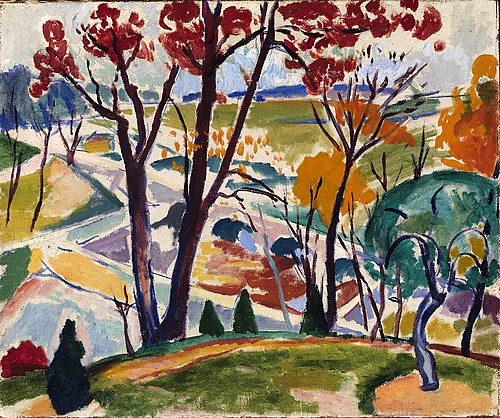 Landscape, Bridge, Huntingdon Valley, 1915, Henry Lyman Saÿen