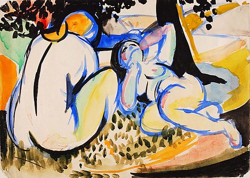 Nudes, 1916, Henry Lyman Saÿen