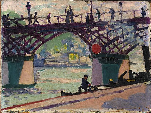 Pont des Arts, 1909, Henry Lyman Saÿen
