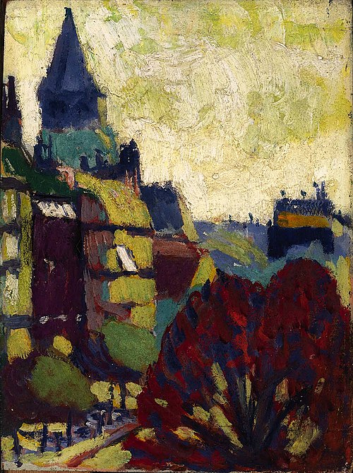 St. Germain des Pres, 1910, Henry Lyman Saÿen