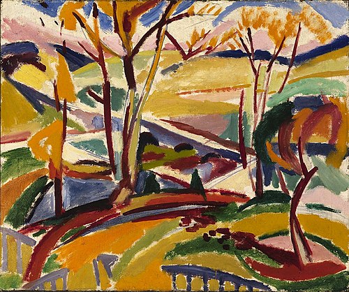 Valley Falls I, 1915, Henry Lyman Saÿen