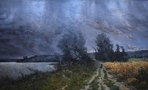 Un coup de vent, 1892, Paul Emmanuel Peraire