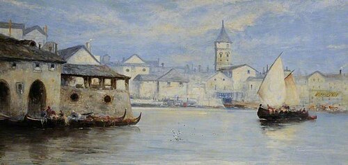 Venice, 1890, Arthur Joseph Meadows
