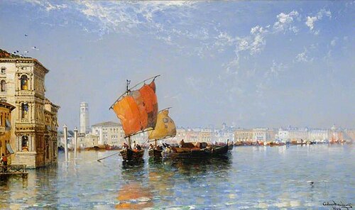 Palazzo Rezzonico, Venice, , Arthur Joseph Meadows