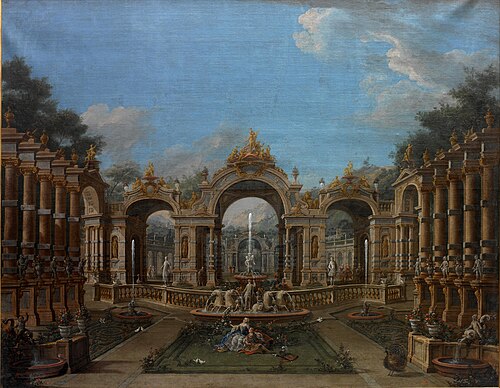 Decorado para Armida Placata, 1701, Francesco Battaglioli