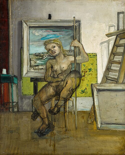 Nude In The Workshop, , Francis Gruber