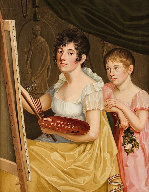 Johanna und Adele Schopenhauer, 1806, Caroline Bardua