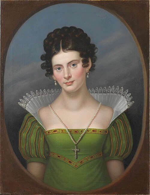 Portrait of Dorothee van Herzeele, 1817, Caroline Bardua